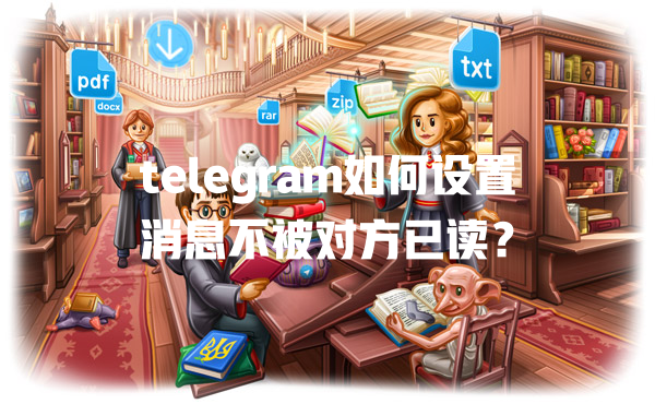 telegram如何设置消息不被对方已读? 一