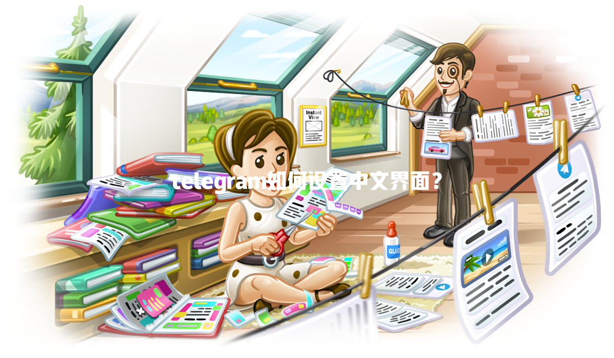 telegram如何设置中文界面? 一