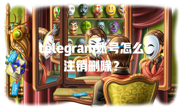 telegram账号怎么注销删除? 一